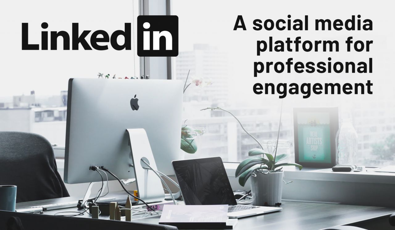 Engage with professionals and peers on LinkedIn